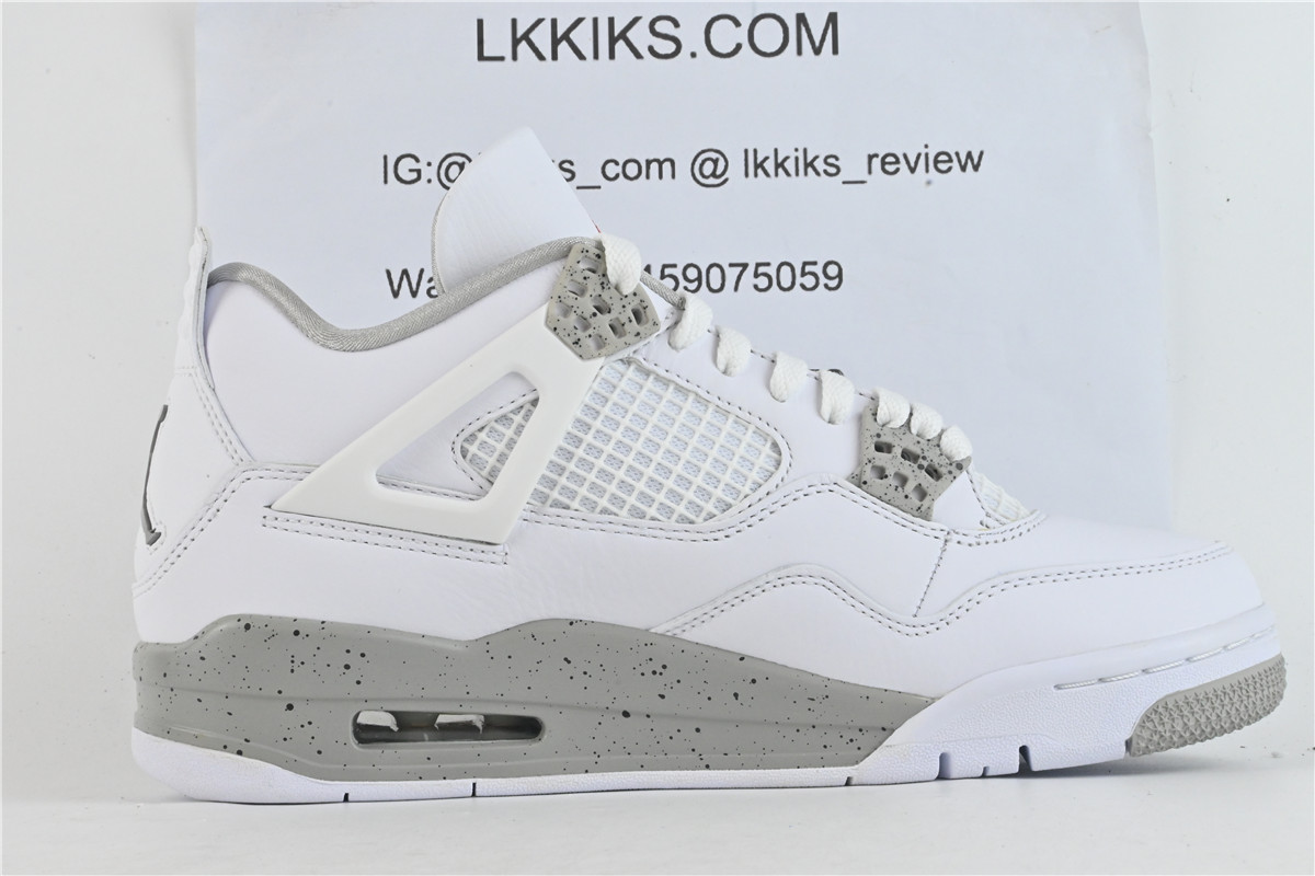 Jordan 4 Retro White Oreo (Big Size)